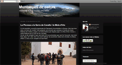 Desktop Screenshot of muntanyesdecolors.blogspot.com