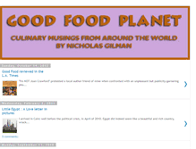 Tablet Screenshot of planetgoodfood.blogspot.com