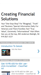 Mobile Screenshot of creatingfinancialsolutions.blogspot.com