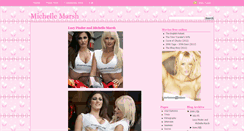 Desktop Screenshot of michellemarsh-fan.blogspot.com