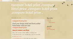 Desktop Screenshot of compare-hotel-price24.blogspot.com