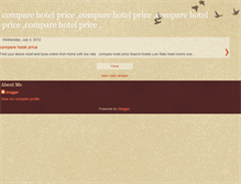 Tablet Screenshot of compare-hotel-price24.blogspot.com