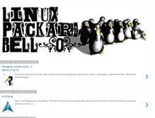 Tablet Screenshot of linuxpackardbello.blogspot.com