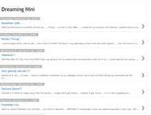 Tablet Screenshot of dreamingnini.blogspot.com
