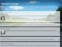 Tablet Screenshot of maydensvoyage.blogspot.com