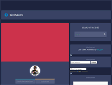 Tablet Screenshot of cafesantri.blogspot.com