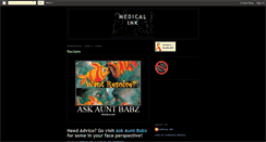 Desktop Screenshot of medicalink.blogspot.com