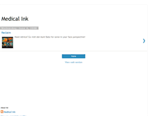 Tablet Screenshot of medicalink.blogspot.com