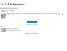 Tablet Screenshot of hetkraamkado.blogspot.com