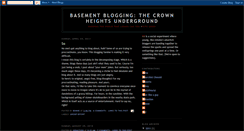 Desktop Screenshot of basementblogging.blogspot.com