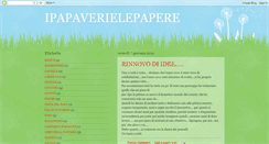Desktop Screenshot of ipapaverielepapere.blogspot.com