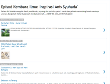 Tablet Screenshot of anissyuhada.blogspot.com