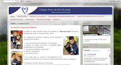 Desktop Screenshot of colegioamordediosburlada.blogspot.com