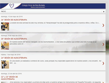 Tablet Screenshot of colegioamordediosburlada.blogspot.com