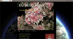 Desktop Screenshot of eudevoamar.blogspot.com