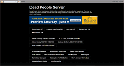 Desktop Screenshot of deadpeopleserver.blogspot.com