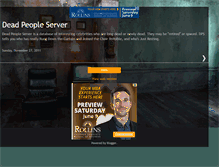 Tablet Screenshot of deadpeopleserver.blogspot.com