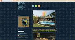 Desktop Screenshot of c3yvilla.blogspot.com