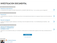 Tablet Screenshot of investigaciondocumentaliutisc.blogspot.com