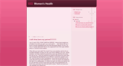 Desktop Screenshot of ewomenhealth.blogspot.com