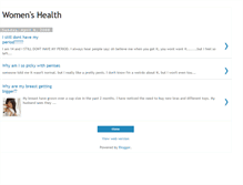 Tablet Screenshot of ewomenhealth.blogspot.com