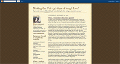 Desktop Screenshot of jillianmichaelsmakingthecut.blogspot.com