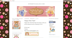 Desktop Screenshot of mybabygigglescom.blogspot.com