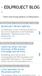 Mobile Screenshot of edlproject.blogspot.com