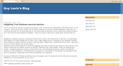 Desktop Screenshot of guylevin.blogspot.com