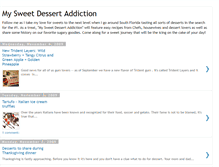 Tablet Screenshot of mydessertaddiction.blogspot.com