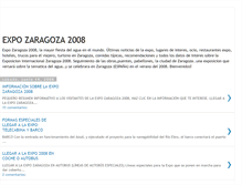 Tablet Screenshot of expo08.blogspot.com
