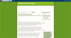 Desktop Screenshot of forestrystudent.blogspot.com