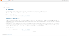 Desktop Screenshot of internetfernsehen.blogspot.com