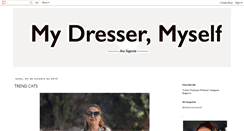 Desktop Screenshot of mydressermyself.blogspot.com
