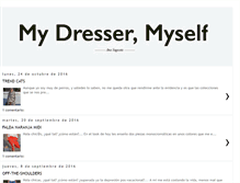 Tablet Screenshot of mydressermyself.blogspot.com