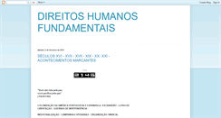 Desktop Screenshot of direitoshumanosfundamentais.blogspot.com