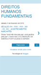 Mobile Screenshot of direitoshumanosfundamentais.blogspot.com