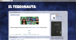 Desktop Screenshot of eltebeonauta.blogspot.com