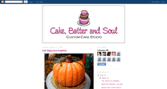 Desktop Screenshot of cakebatterandsoul.blogspot.com