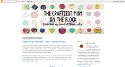 Desktop Screenshot of craftiestmomontheblock.blogspot.com