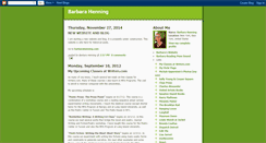 Desktop Screenshot of barbarahenning.blogspot.com