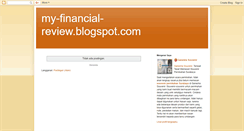 Desktop Screenshot of my-financial-review.blogspot.com