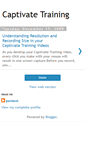 Mobile Screenshot of captivate-training.blogspot.com