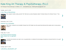 Tablet Screenshot of katekingtherapy.blogspot.com