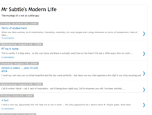 Tablet Screenshot of mr-subtle-au.blogspot.com