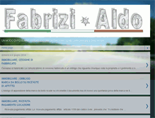 Tablet Screenshot of aldofabrizidestrazagarolo.blogspot.com