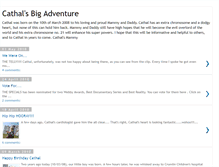 Tablet Screenshot of cathals-adventure.blogspot.com