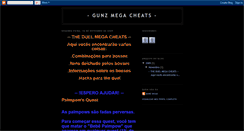 Desktop Screenshot of gunz-megadicas.blogspot.com