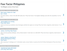 Tablet Screenshot of fearfactor-philippines.blogspot.com