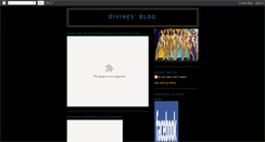 Desktop Screenshot of divinesforever.blogspot.com